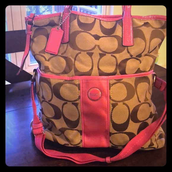 Coach Bags Authentic Coach Large Crossbody Purse Poshmark